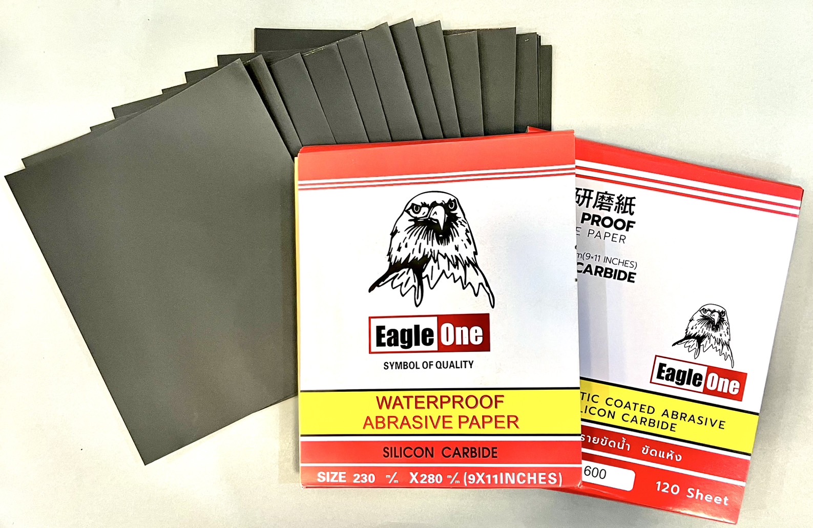 กระดาษทรายน้ำ EAGLE ONE (แผ่นละ)