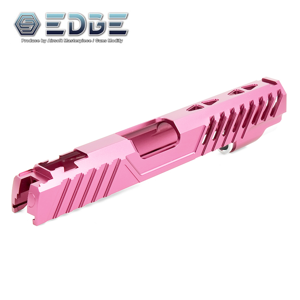 EDGE Custom "RAZOR" Aluminum Standard Slide for Hi-CAPA / 1911 (Pink)