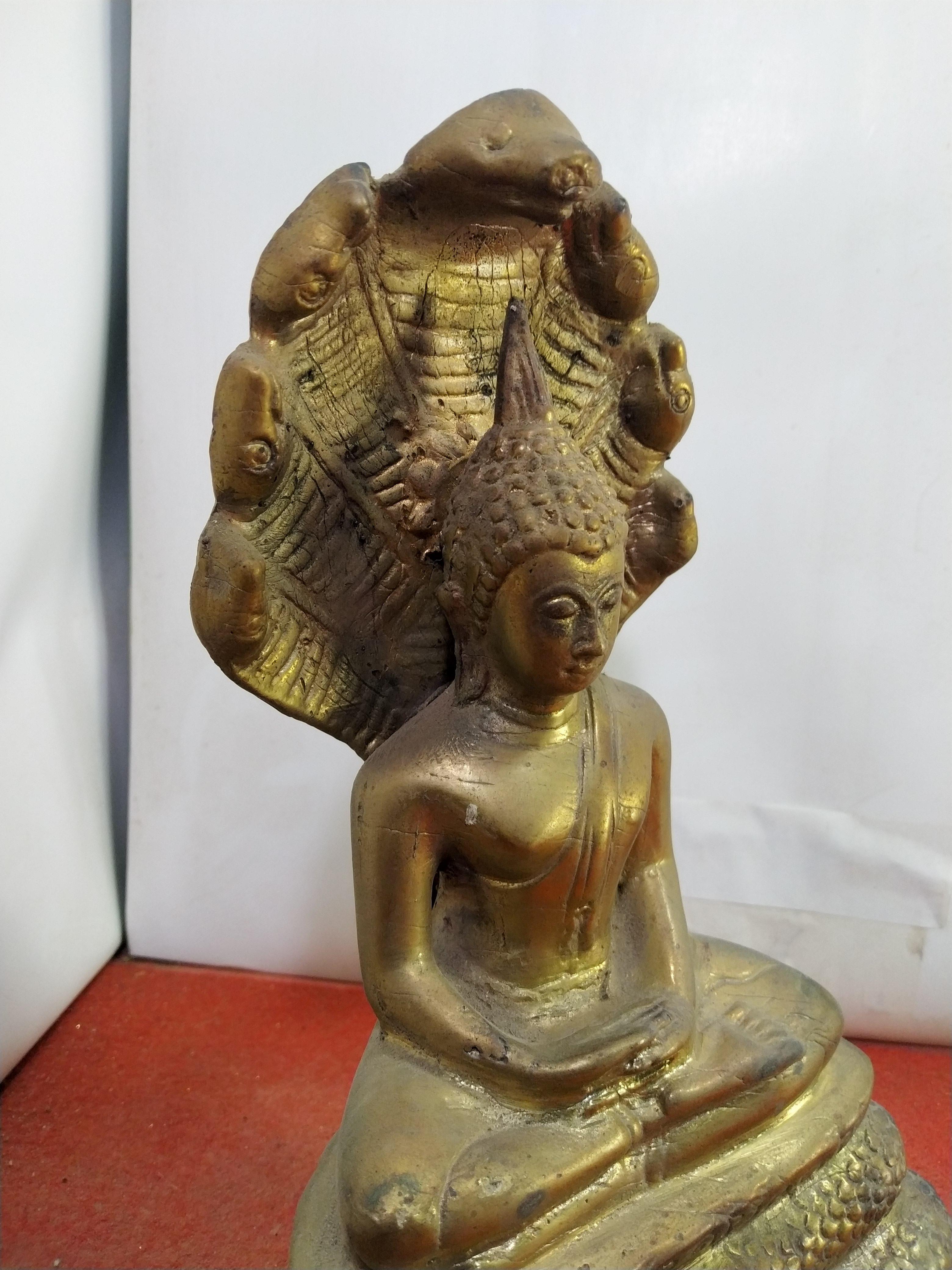 พระนาคปรก อยุทยา พระประจำวันเกิดวันเสาร์