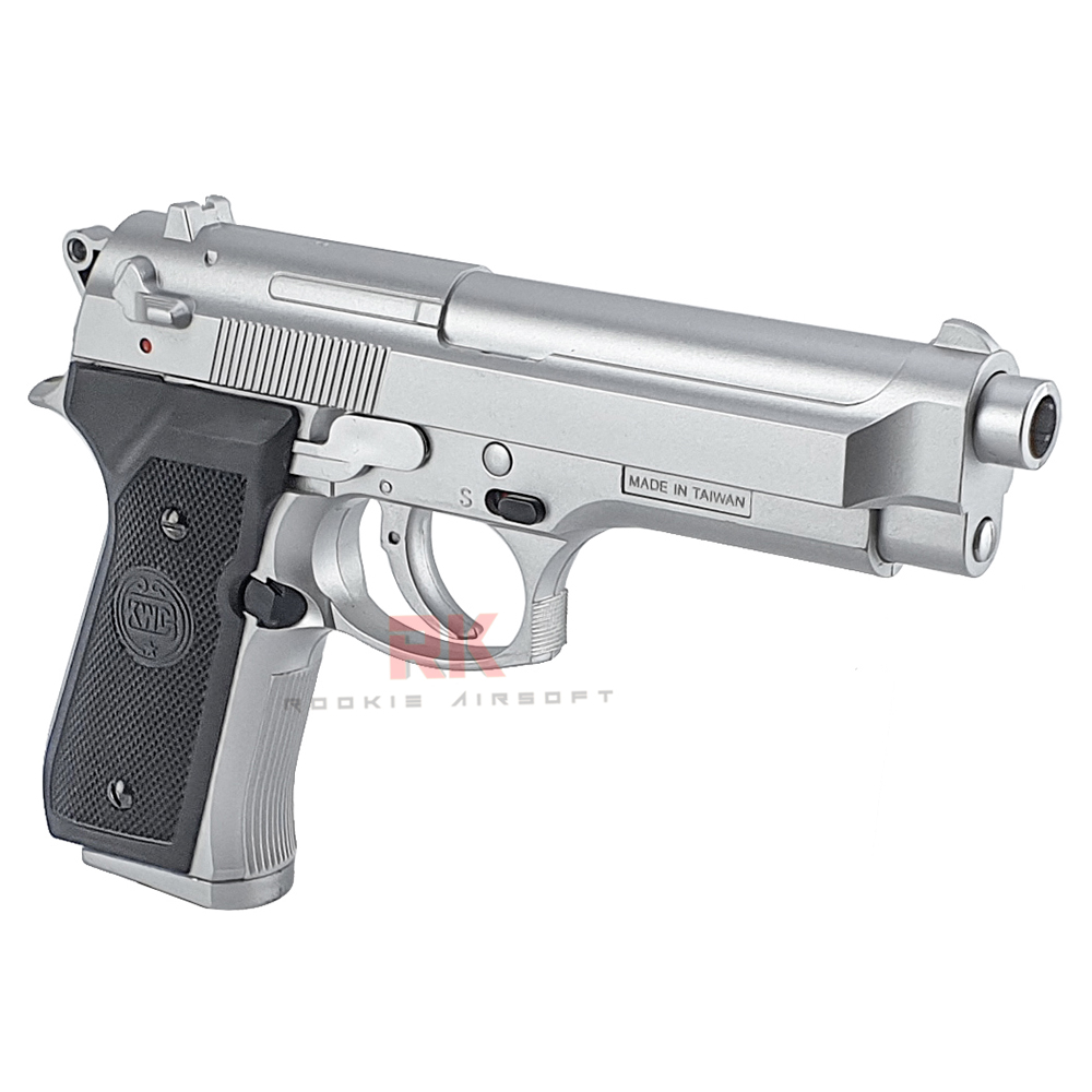KWC Beretta M92 (Fixed Hop Up Version) Spring Action (Silver)