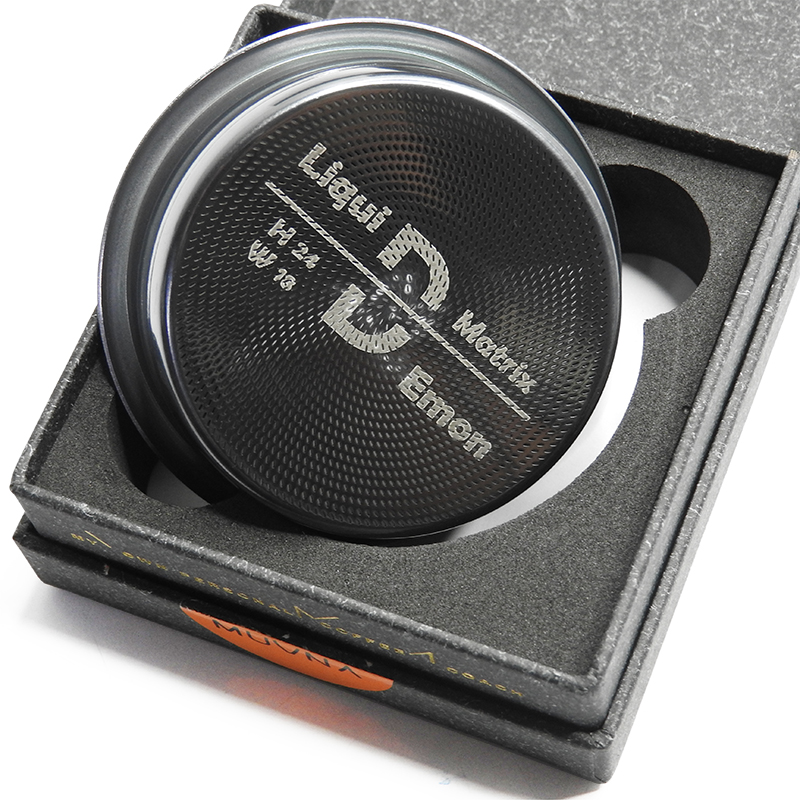 ตะแกรงกรอง MUVNA Liquid Matrix 18g ดำไทเทเนี่ยม