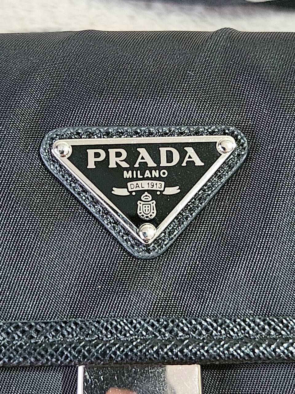 Prada Re-Nylon Smartphone Case Microchip