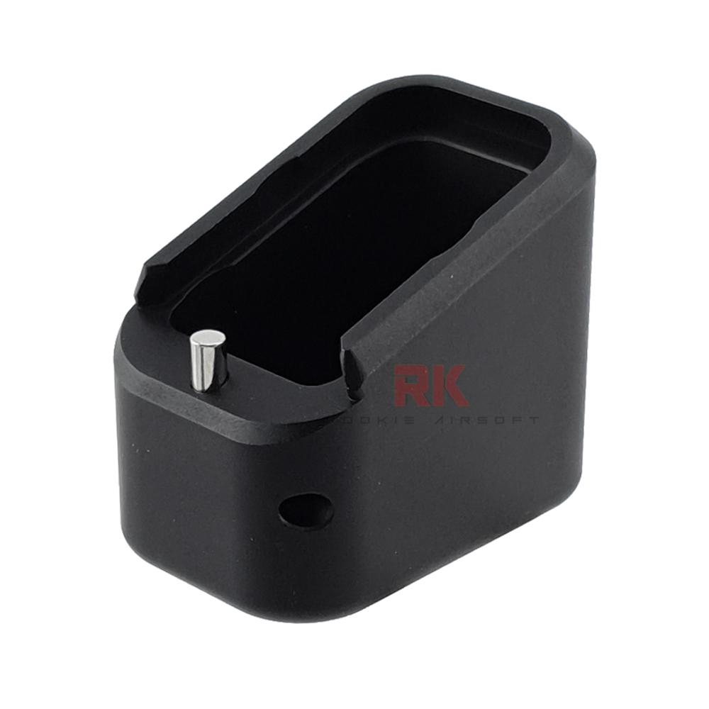 Bomber CNC Aluminum TTI Style Long Magazine Extension for Marui G-Series - Black