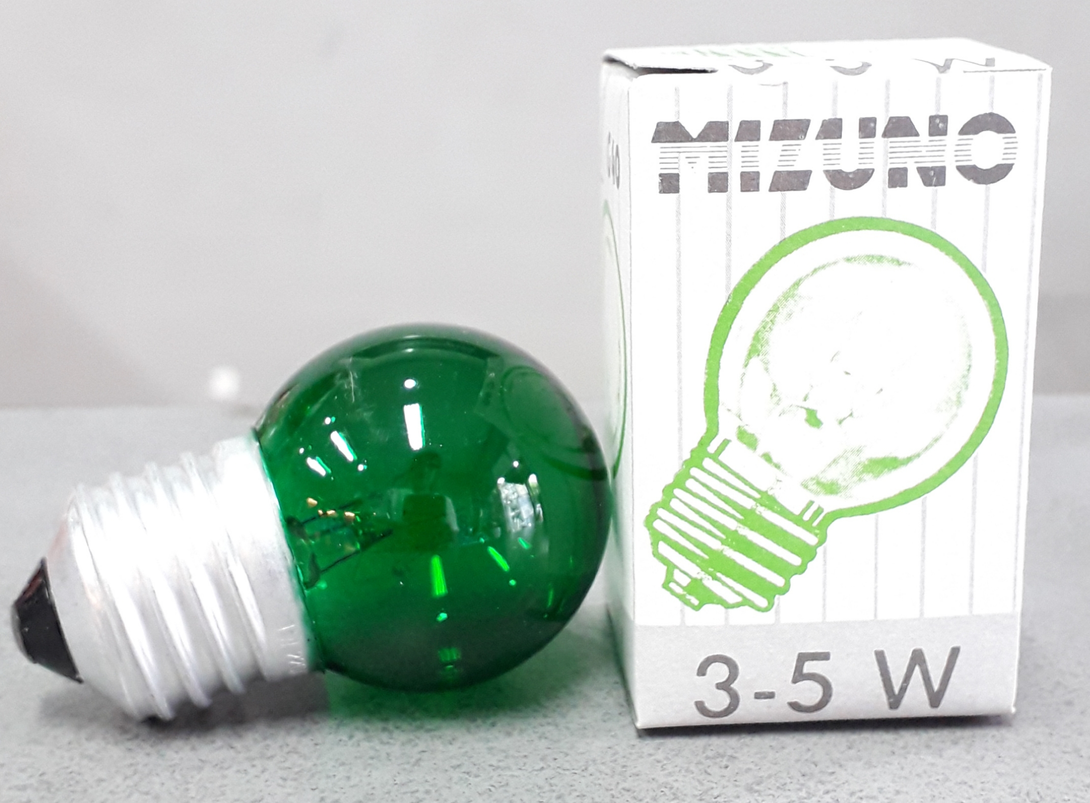 หลอดปิงปอง 1w LED E27 เขียว แลมป์ตัน