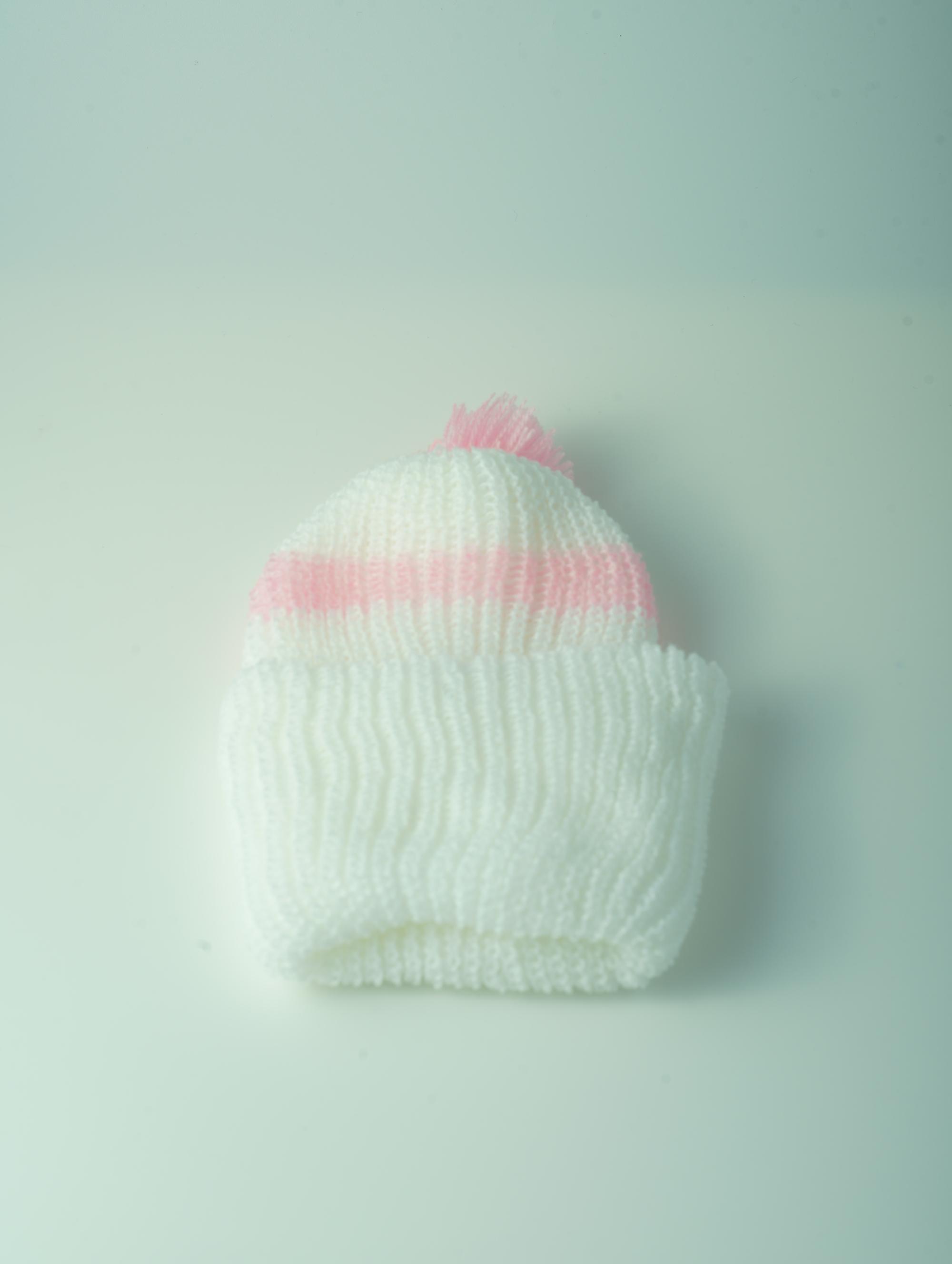 ขายส่ง หมวกไหมพรมเด็กแรกเกิด รุ่นหมวกเปล่า-ริ้วเดี่ยว (ราคาต่อโหล) nongnini1988