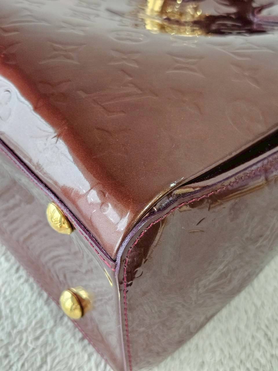 LV M91390 Melrose Amarante Vernis