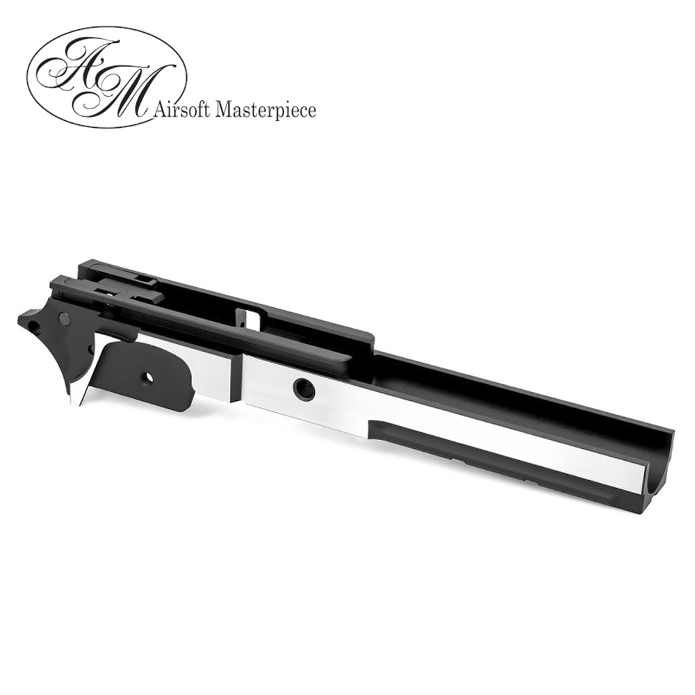 Airsoft Masterpiece 4.3" Aluminum Advance Frame with Rail - No Marking (Two-Tone)