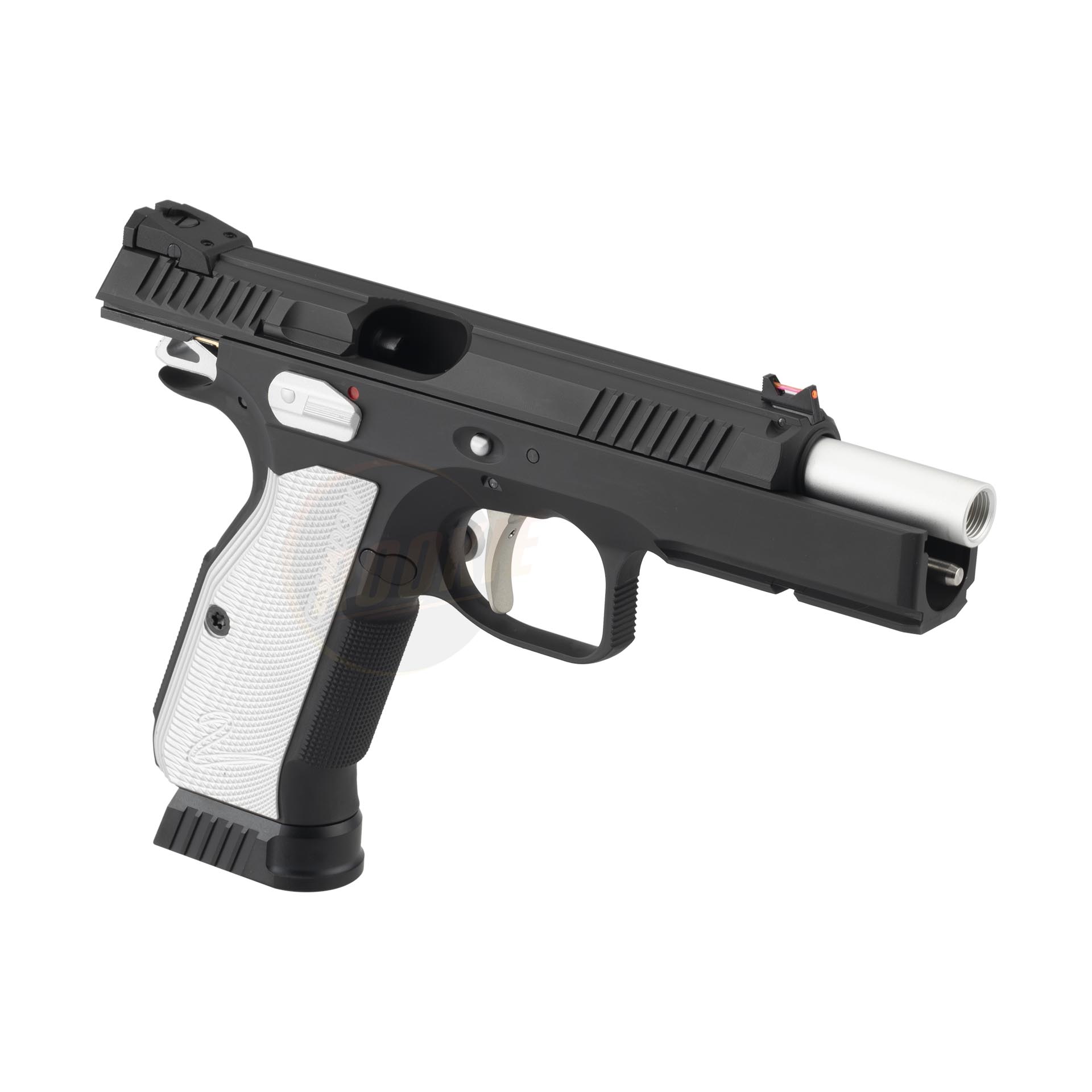 CL Project Custom KJ CZ Shadow 2 GBB (Cerakote Version) - Black & Silver Limited Edition