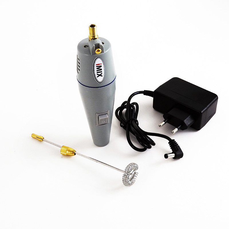 Milk Frother 12V. 10000rpm. Gray handle 1610-601