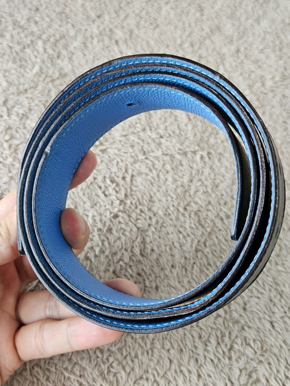 Hermes Belt หัวเงิน