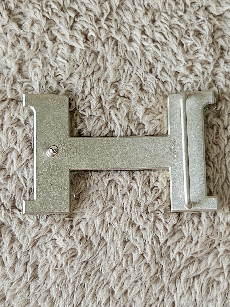 Hermes belt 42mm size85 เอว33-34.5 สายสีแดง/โอรส