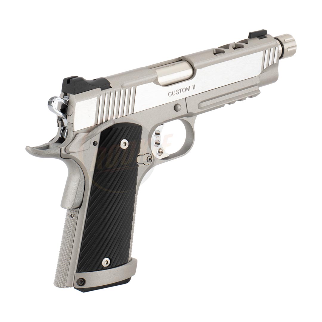 King Arms Predator Tactical Iron Shrike 1911 GBB (Silver)