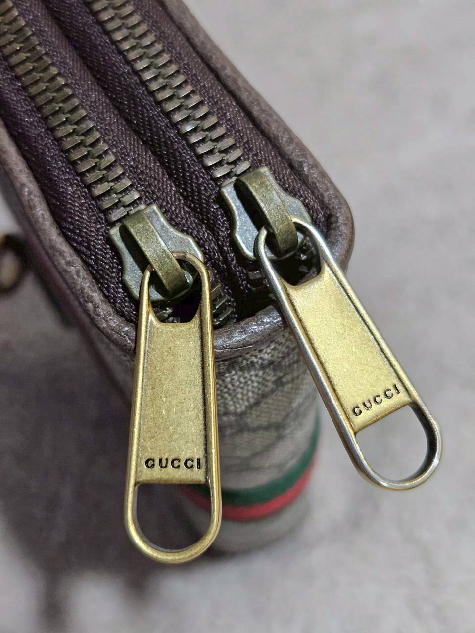 Gucci 575722 Ophidia Shoulder Bag Supreme Beige Brown