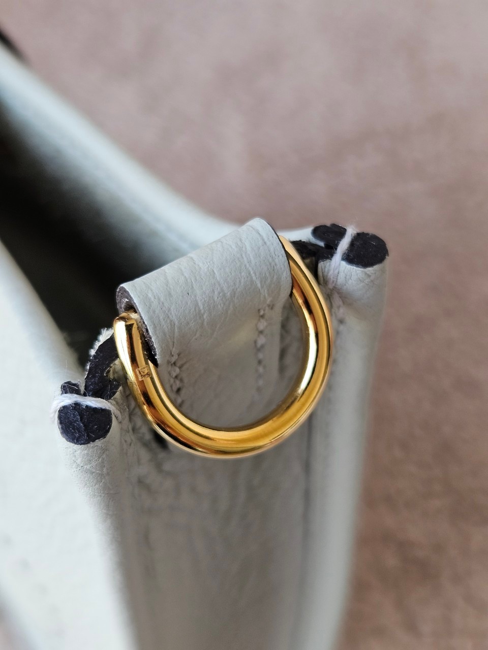 Hermes Evelyne mini size16 stamp B (2023) สี Gris Neve