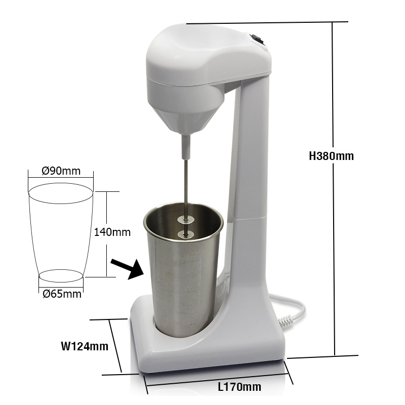 ABS Milkshake machine 100W. 1602-108