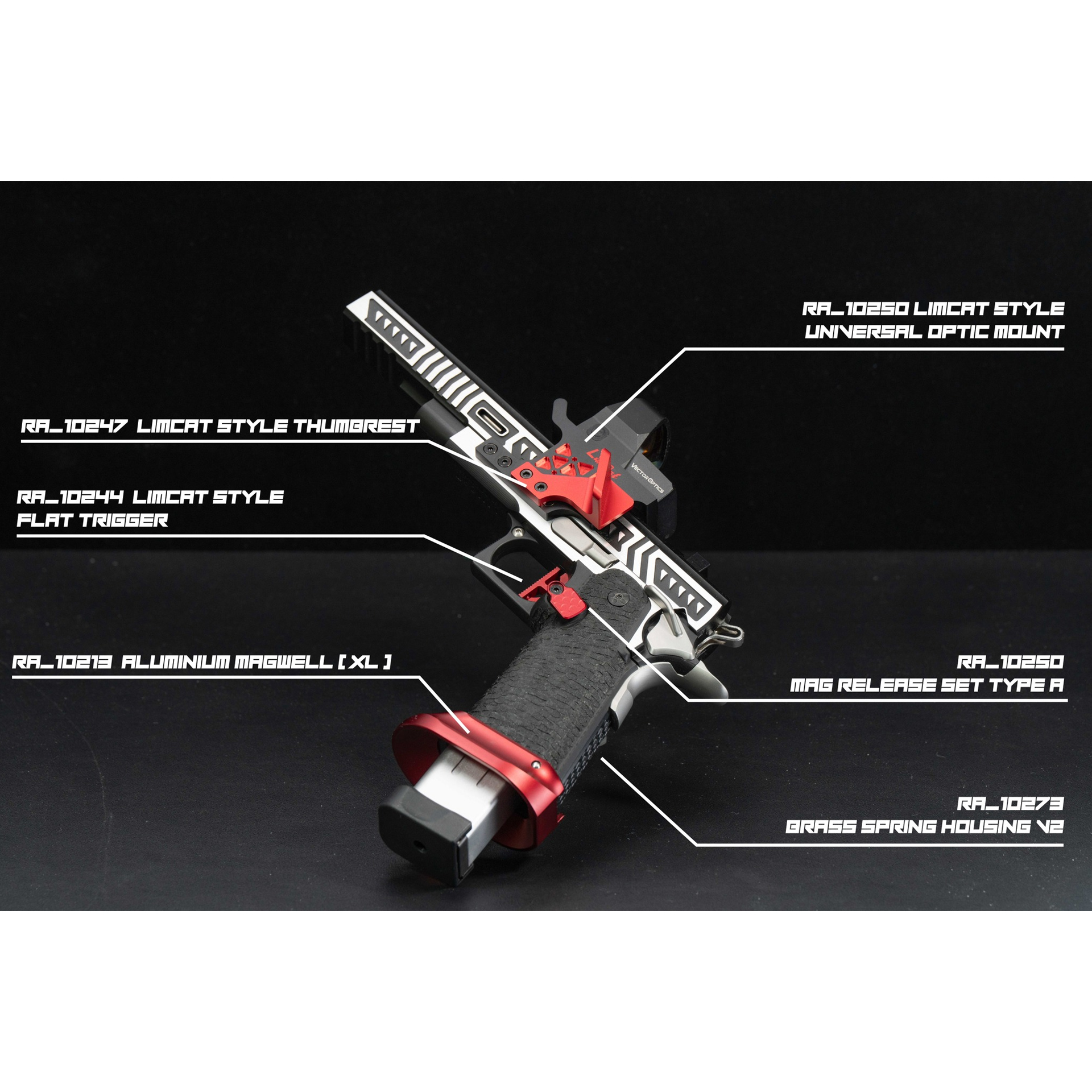 Revanchist LimCat Style Thumbrest for Marui Hi-CAPA