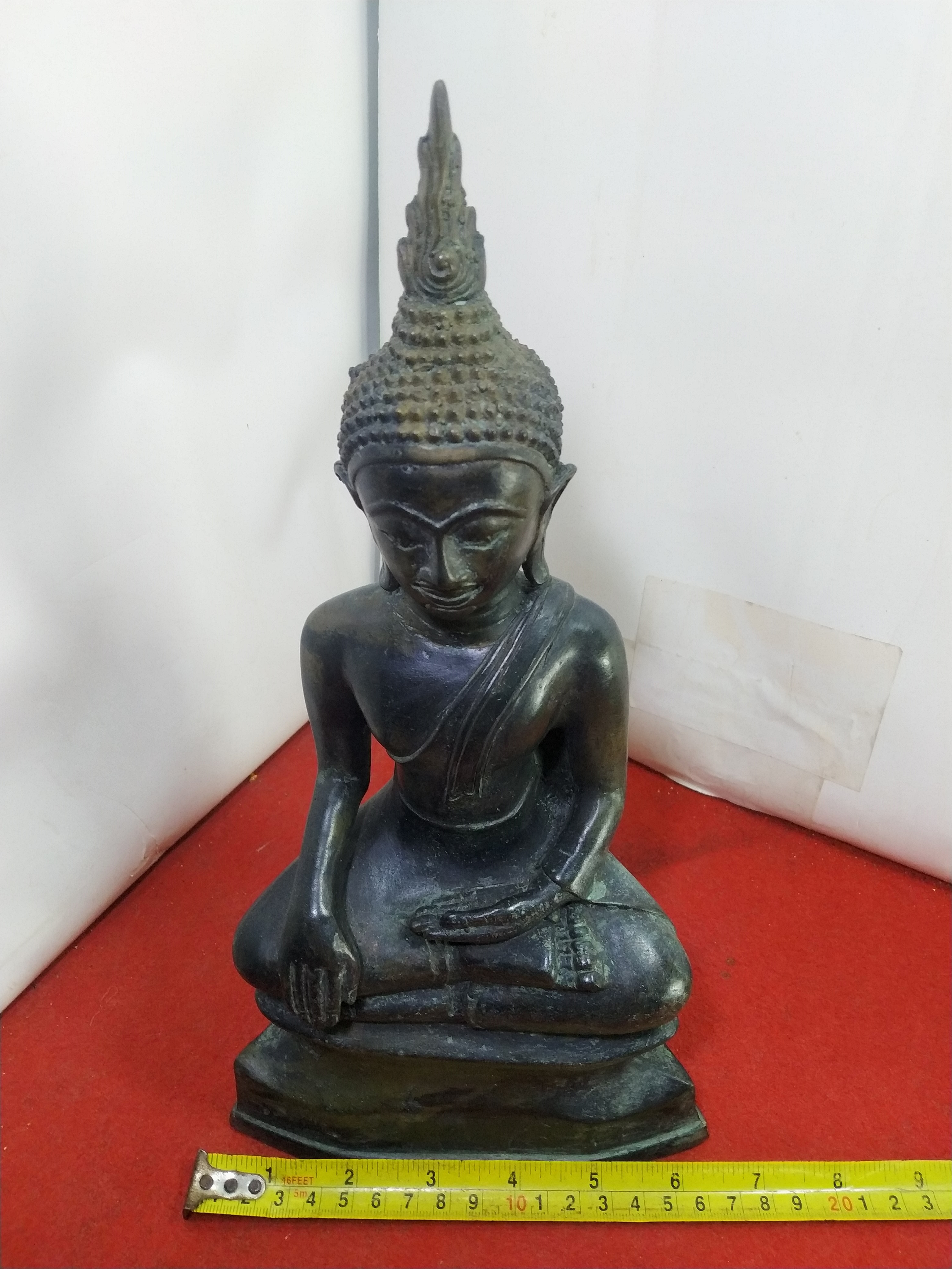 พระอู่ทอง ปางมารวิชัย หน้าตัก 5 นิ้ว เนื้อสำริด