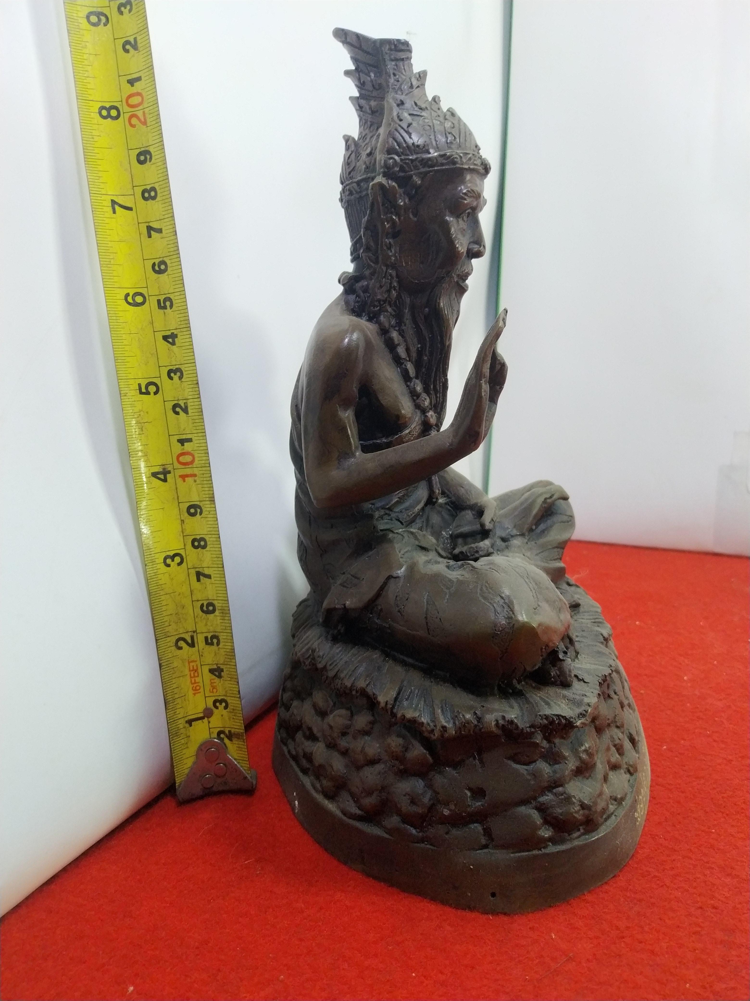 พ่อปู่ฤาษี ปางประทานพร หร้าตัก 5 นิ้ว เนื้อโลหะสำริด