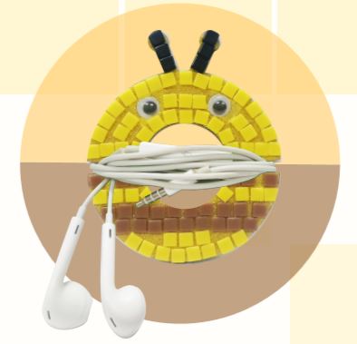 Wire storage kit - Bee (size 8.6 x 7.2 cm,1pc/pack)