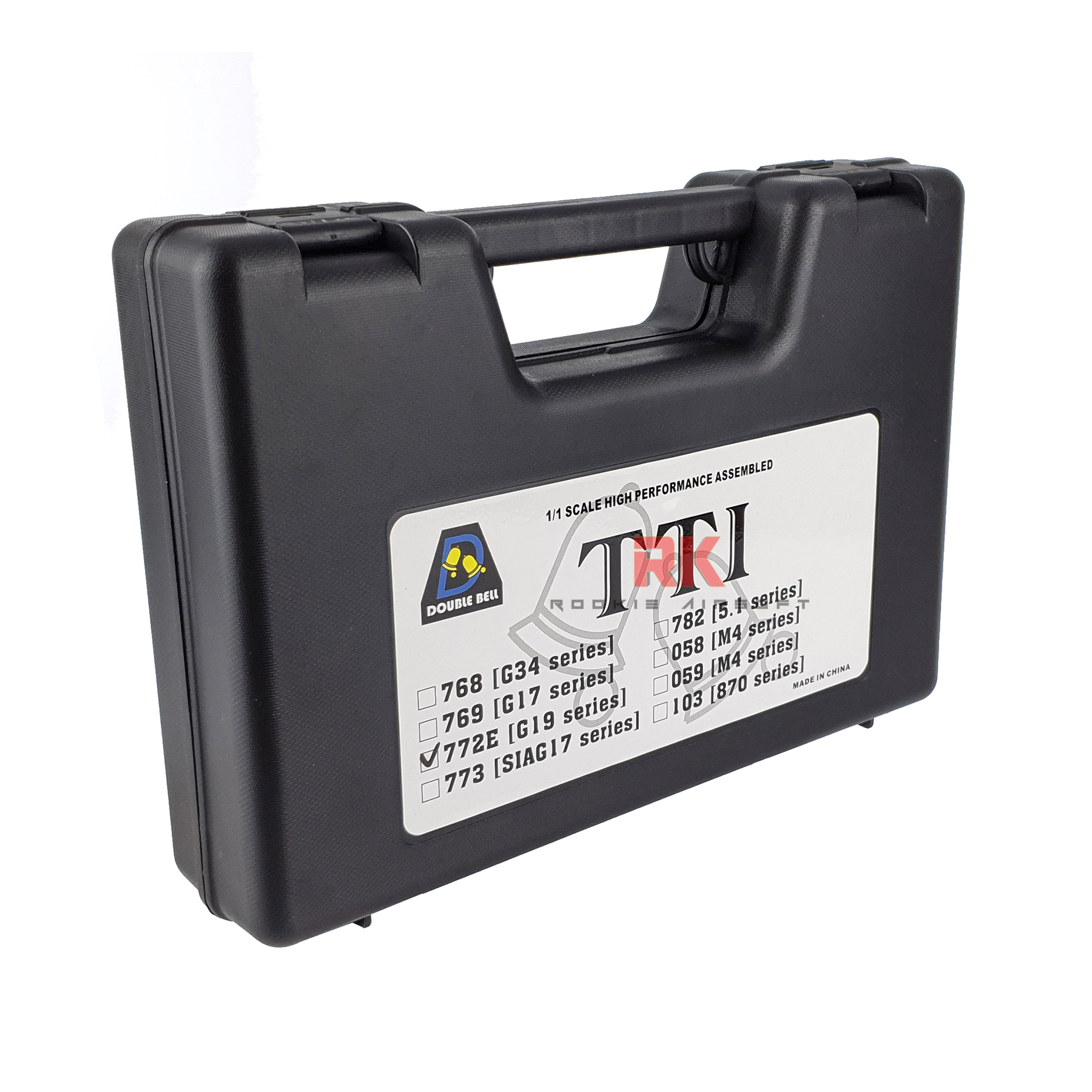 Double Bell 772E Glock 19 TTI Combat Master GBB - Black