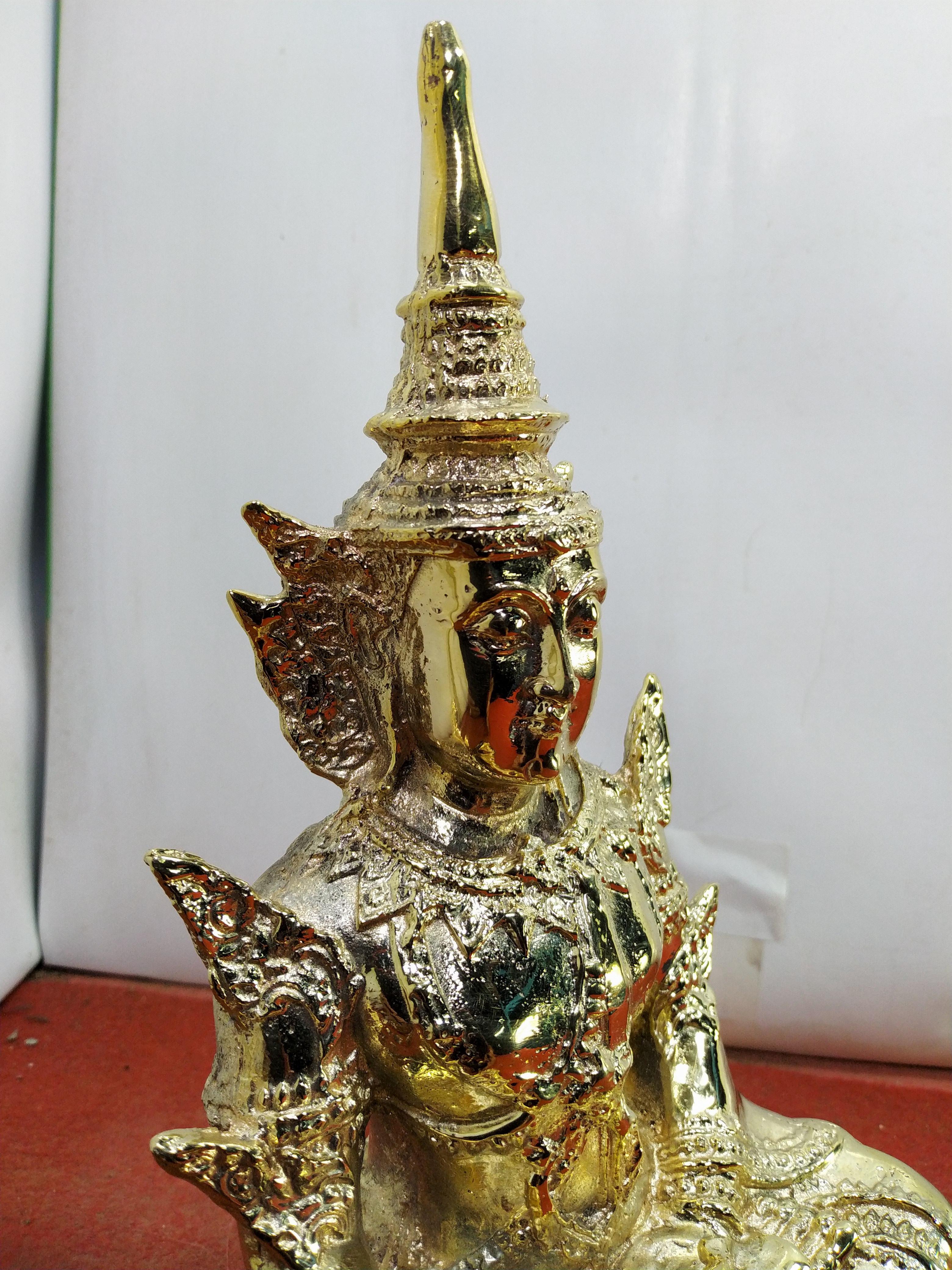 พระพุทธมหาจักรพรรดิ ทรงเครื่องมหาจักพรรดิ ปางมารวิชัย หน้าตัก 5 นิ้ว