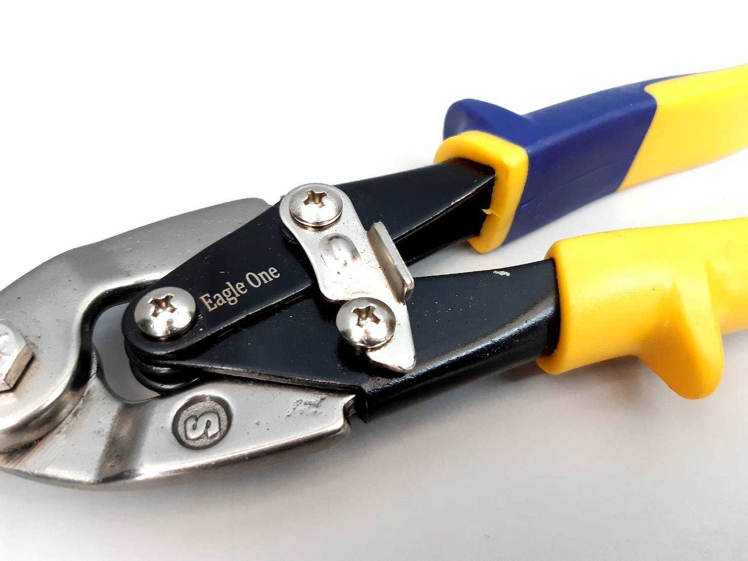 กรรไกรตัดเหล็กแผ่น 171-S ปากตรง EagleOne