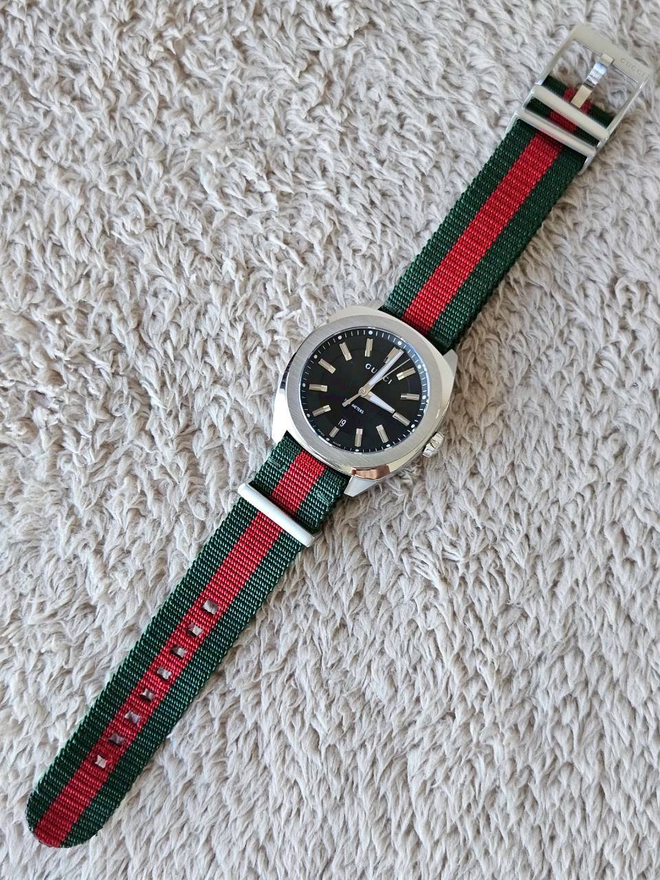 Gucci YA142403 GG2570 สายเขียวแดง