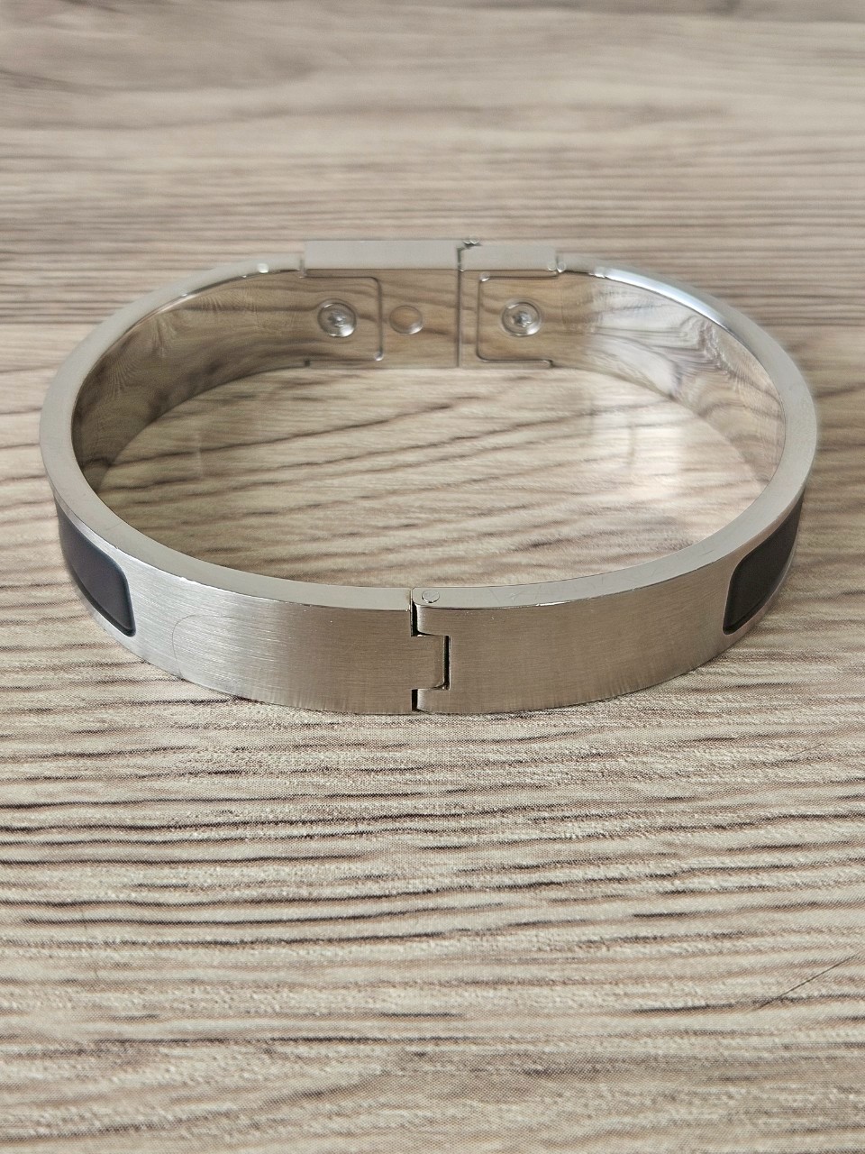 Hermes Clic Kelly bracelet PM ดำ/เงิน