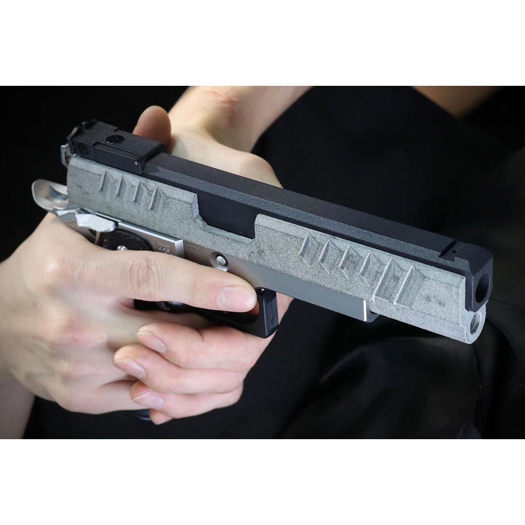 Aiming Rev 3D Printed Alien Style Standard 5" Slide Set For Marui Hi-Capa