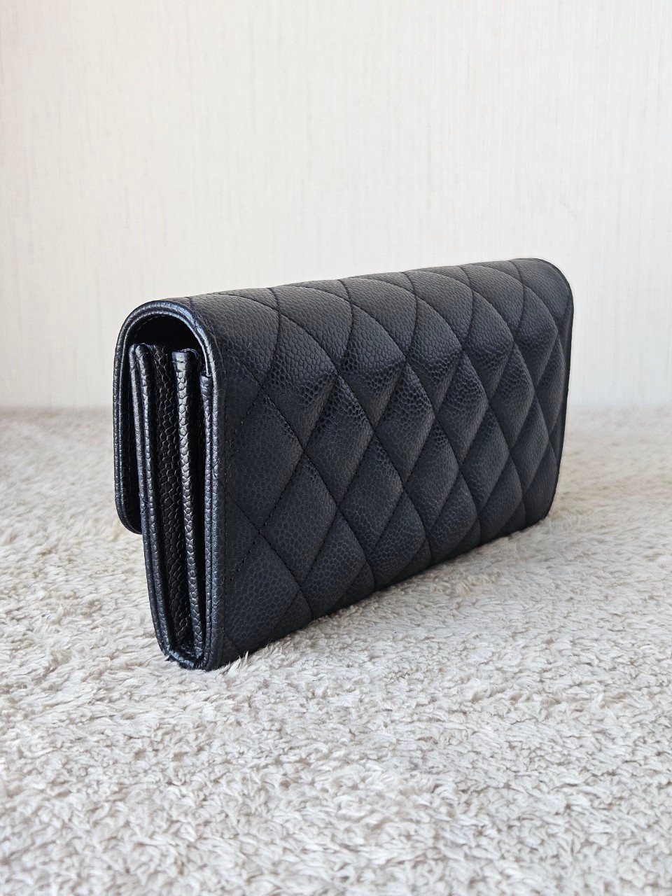 Chanel Sarah Black Cavier SHW
