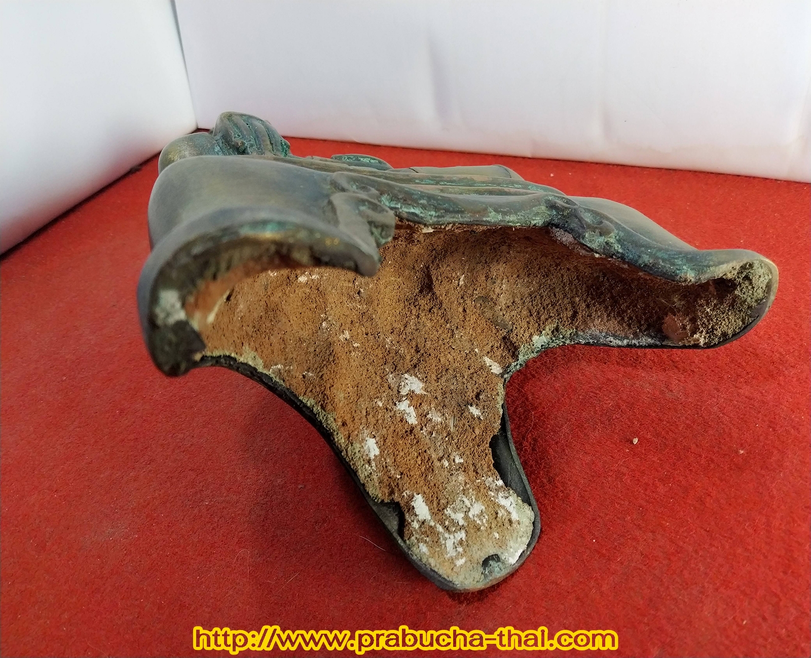 พระกำแพง สามขา หน้าตัก 5 นิ้ว เนื้อสำริด