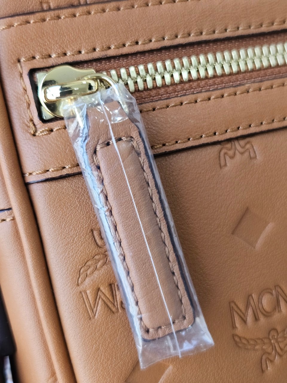 MCM Klassik Leather Crossbody Mini Bag