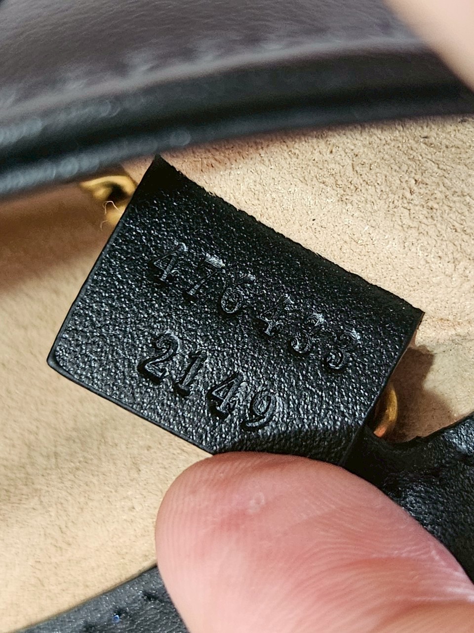 Gucci Marmont Super Mini สีดำ