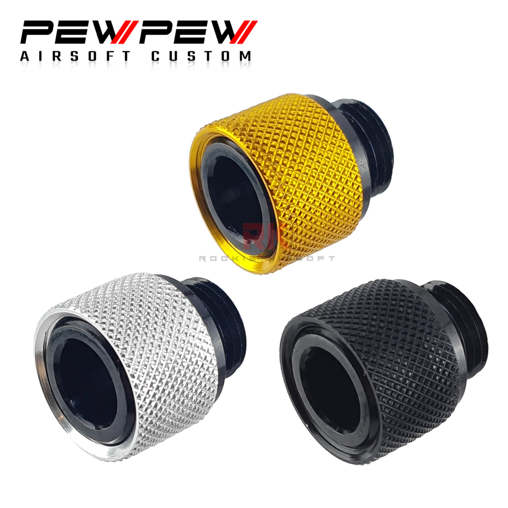 Pew Pew Aluminum Silencer Adapter M11 CW to M14 CCW - Type 1