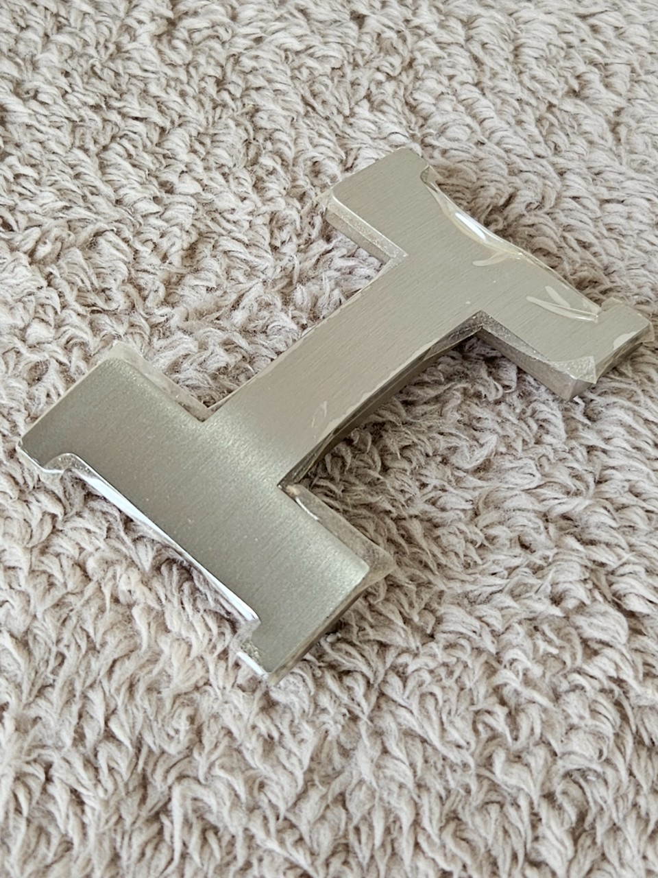 Hermes belt 42mm size85 เอว33-34.5 สายสีแดง/โอรส