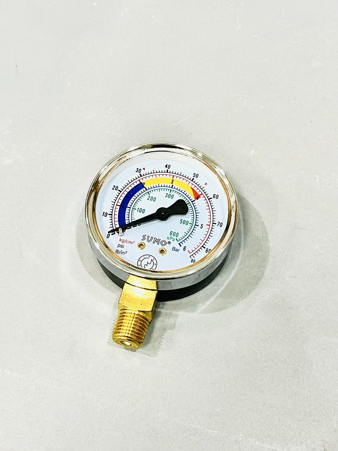 เกจวัดแรงดัน แบบแห้ง ออกล่าง