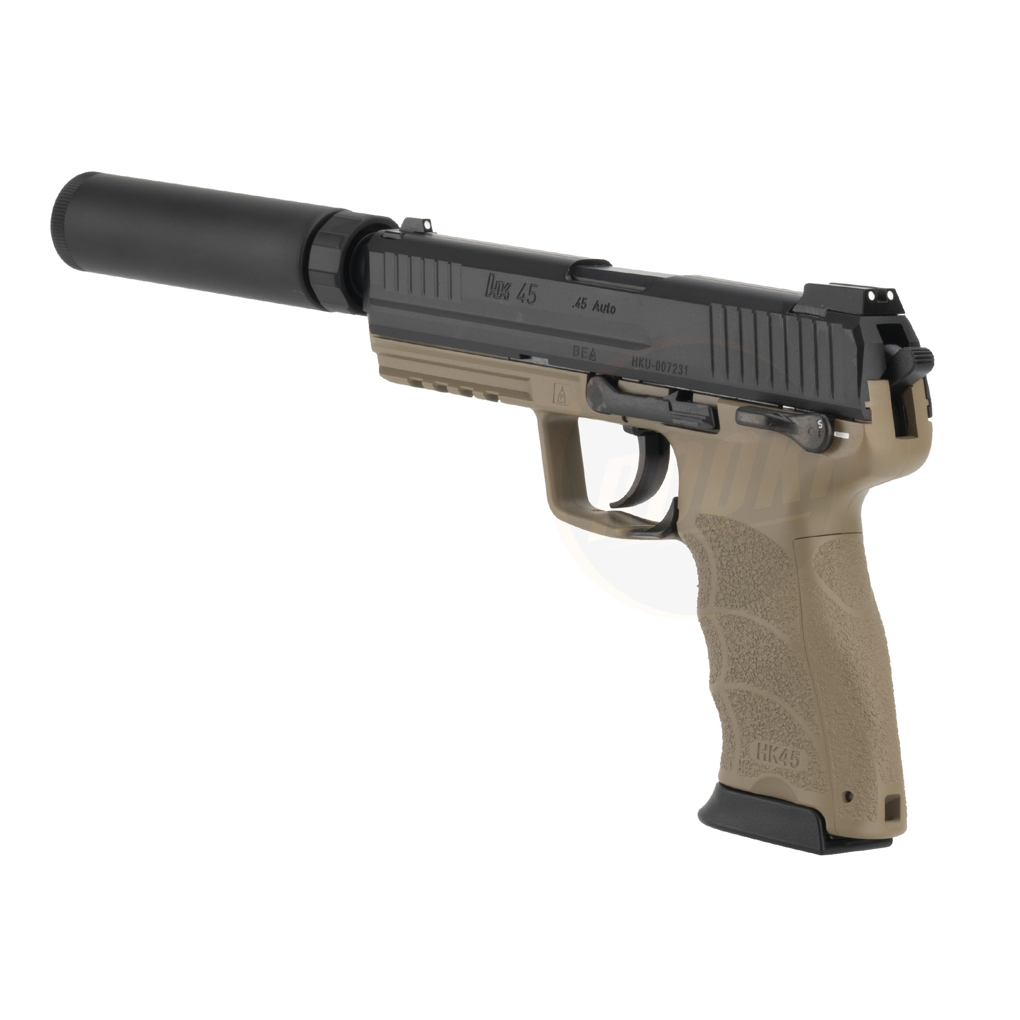 Tokyo Marui HK45 Tactical GBB (Two Tone)