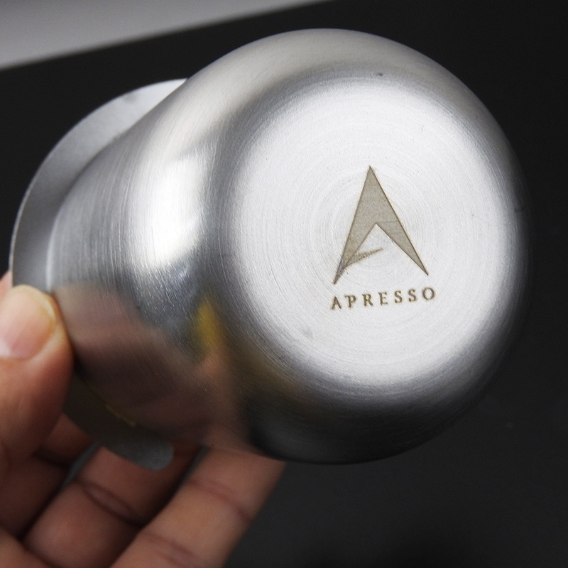 APRESSO Stainless Steel Dosing Cup 304 for 58mm Portafilter | Espresso Coffee Powder Dosing Tool