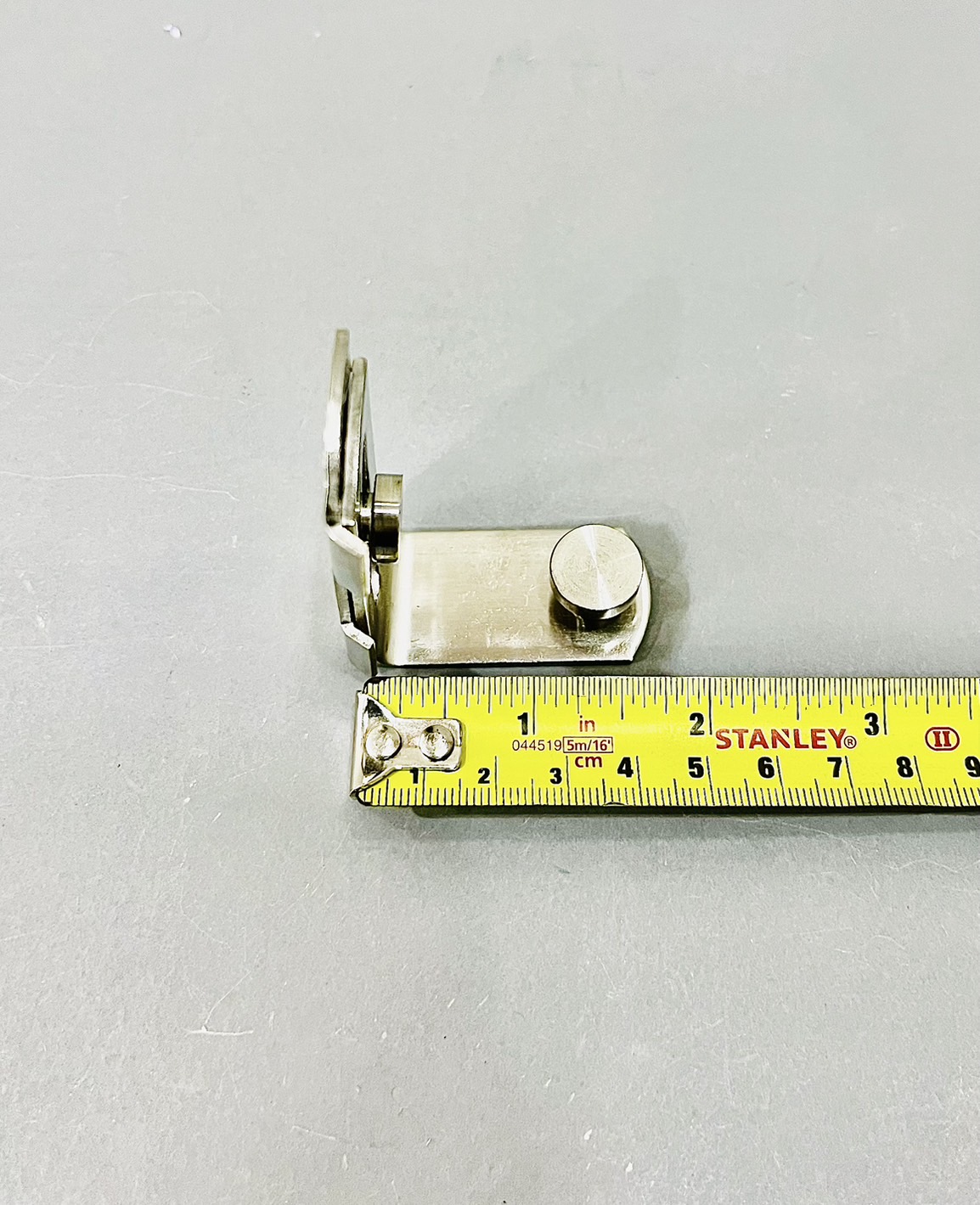 กลอนสับห้องน้ำ 4" รุ่นสับหมุด 90องศา