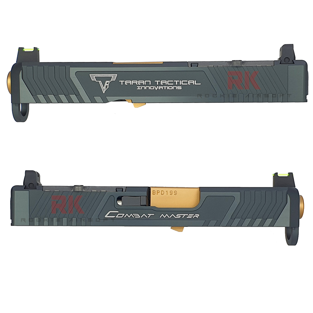 Nova CNC Aluminum TTI G26 RMR Slide Kit for Marui G26 (Shiny Black)