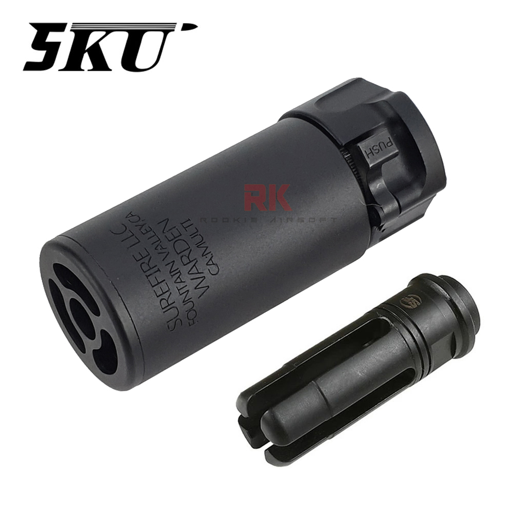 5KU SureFire Warden Blast Diffuser Version 2 (Black)