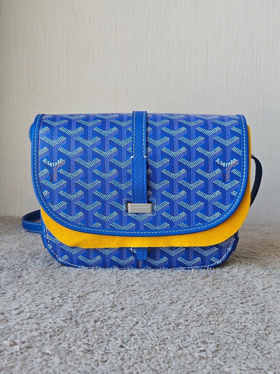 Goyard Belvedere PM sky blue