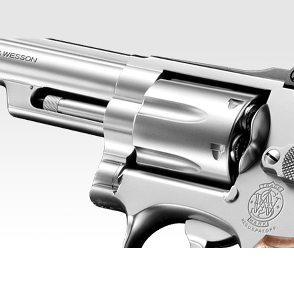 Tokyo Marui S&W M66 6 inch Stainless Silver Gas Revolver