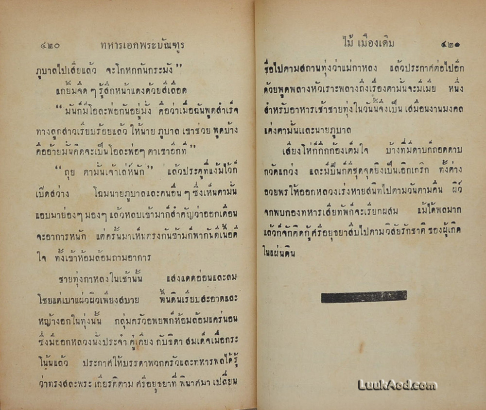 ทหารเอกพระบัณฑูร / ไม้ เมืองเดิม