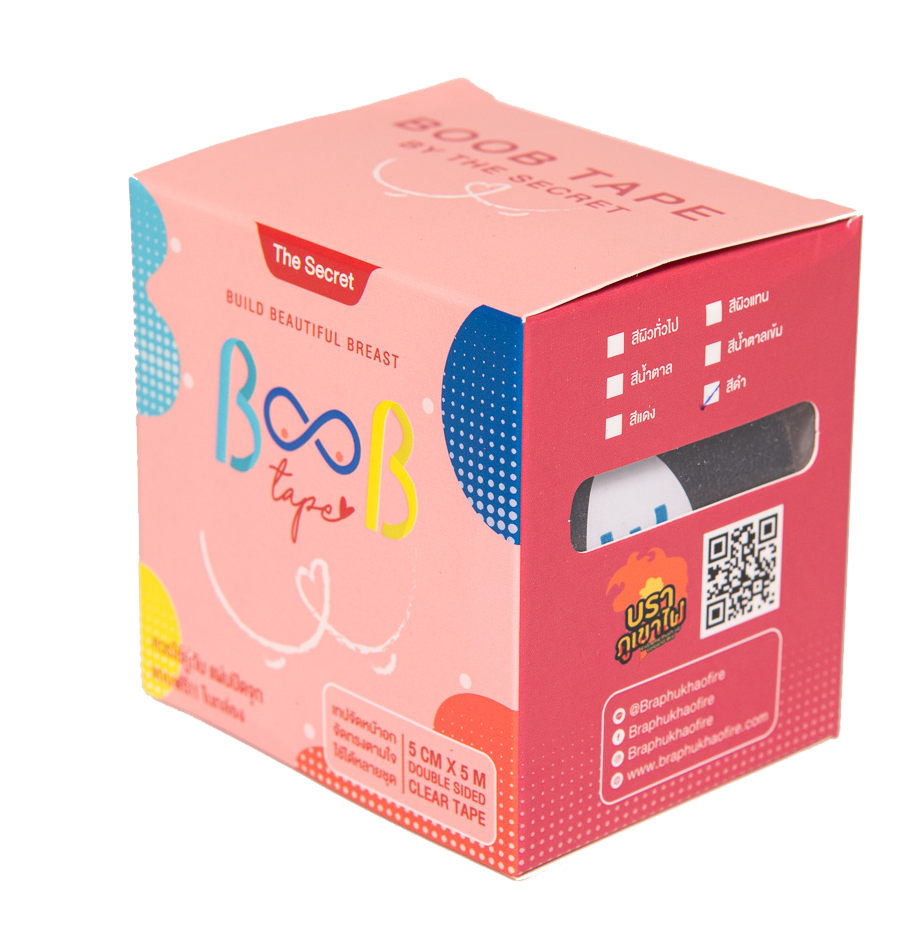 BOOB TAPE The Secret แถมฟรี‼️ ซิลิโคนปิดจุก เทปแปะกันโป๊ เทปผ้า เทปแปะอก เทปกาว เทปยกกระชับ