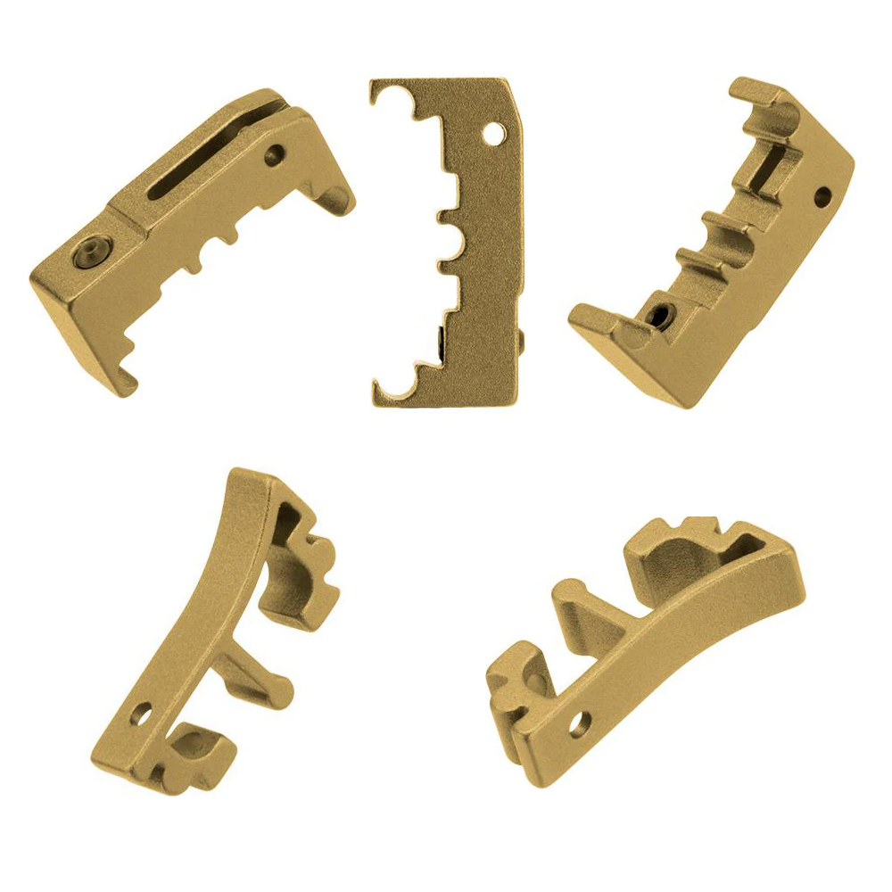 NOVA Puzzle Trigger Set (Enos Top Curved) for Marui Hi-CAPA - Gold