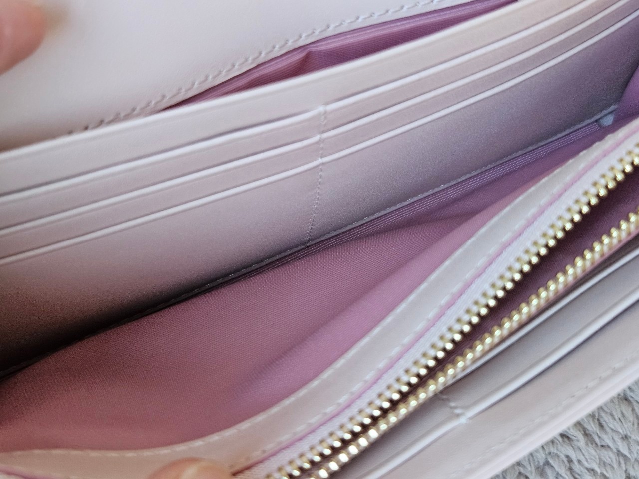 MCM Tracy Crossbody Wallet Pink