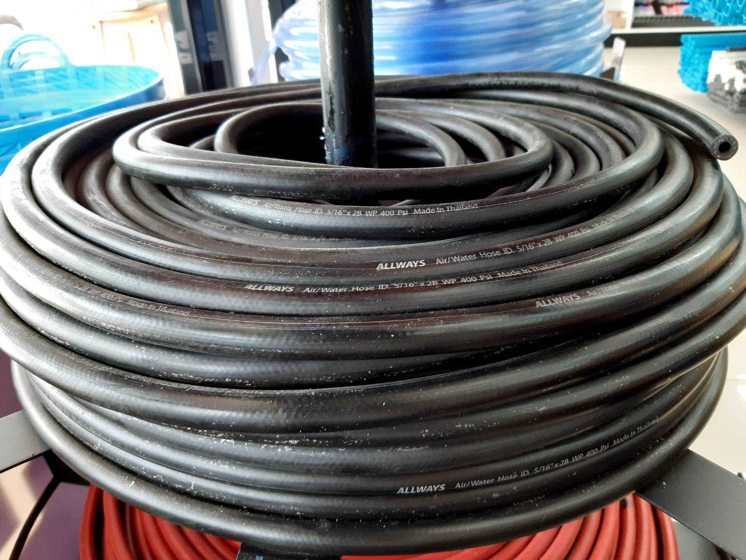 สายลมเดี่ยว 5/16" สีดำ (1ม.) Allways