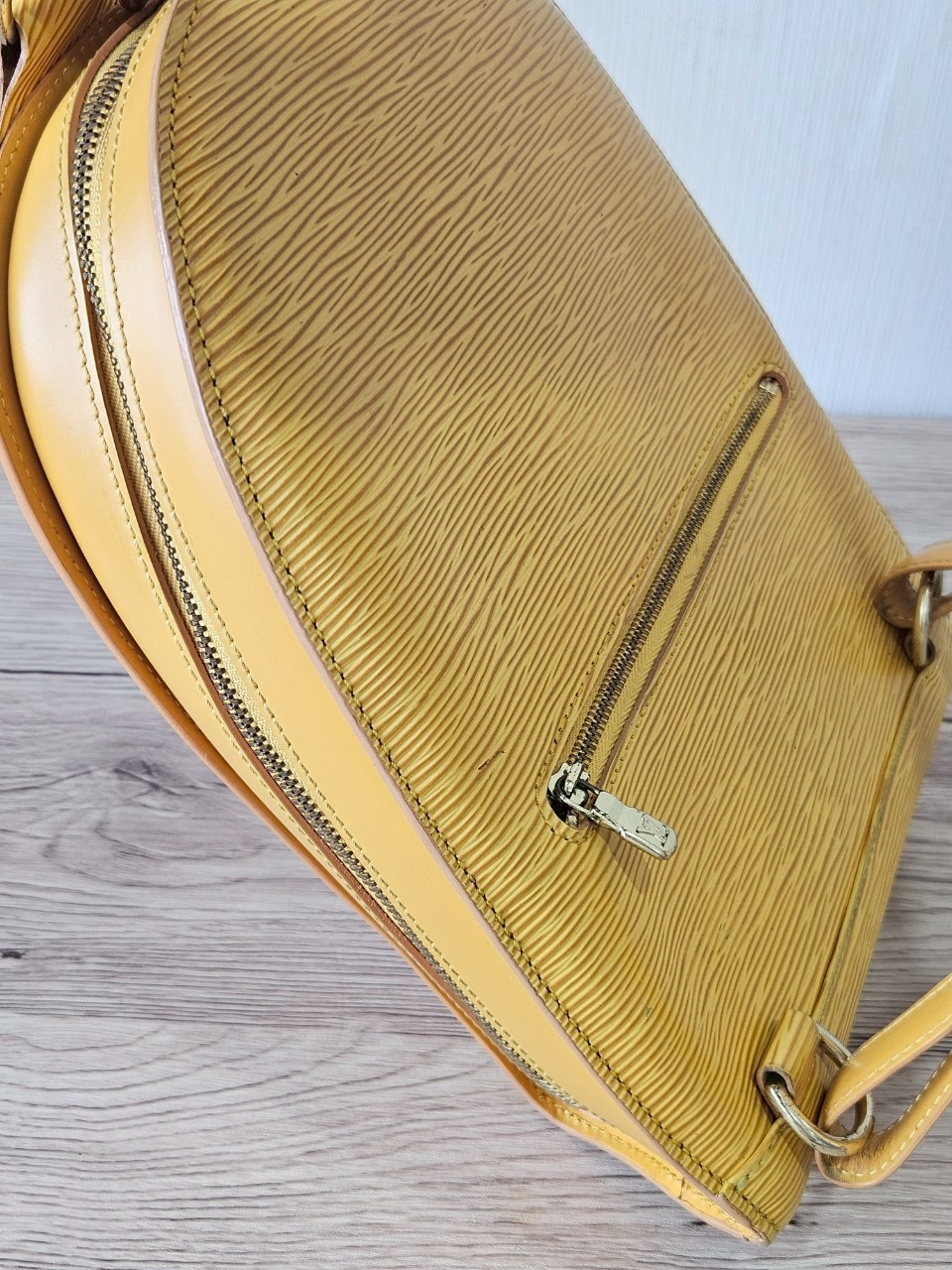 LV Yellow Epi Mabillon Backpack