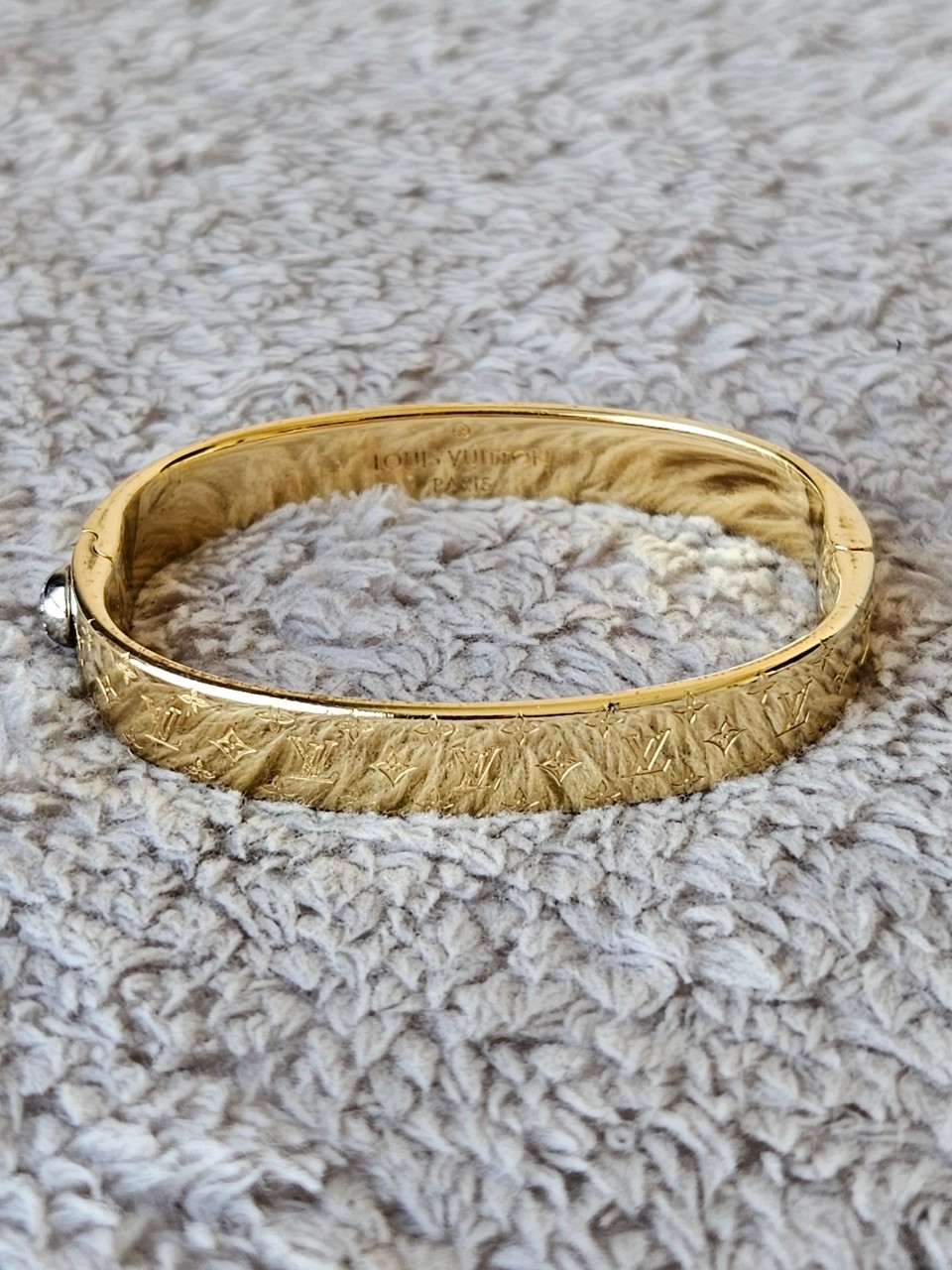 LV Nanogram Cuff M00251 size S